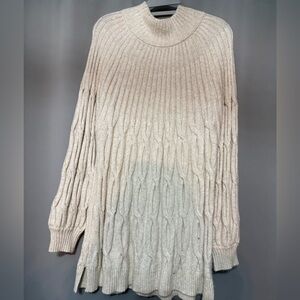 Crown & Ivy Ivory Knit Sweater